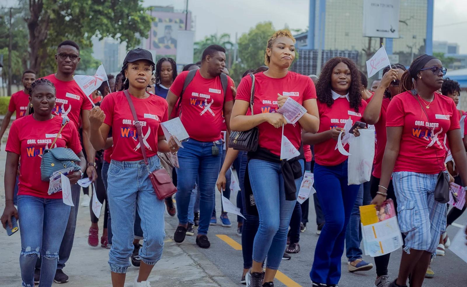 Beaconhill Group Oral Cancer Awareness Walk